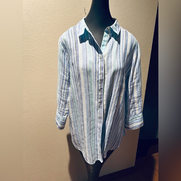 Chicos linen blouse - Picture 1 of 5